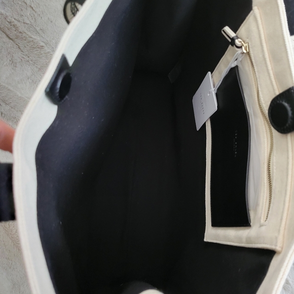 NEW Ted Baker Large Beige Tote Bag - Picture 5 of 8